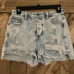 Hollister denim shorts, size 5